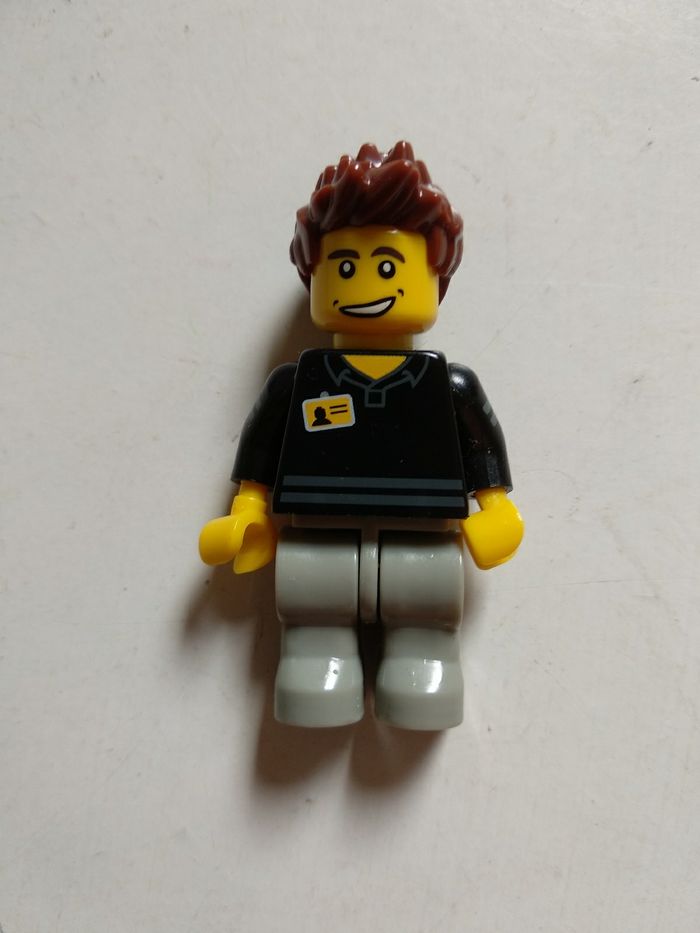 Personnage Lego Employé de magasin