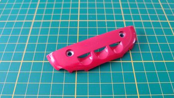 Pare-chocs avant pièce détachée Ferrari gto 1962 miniature maquette 1/18 1/18e Bburago burago #B73