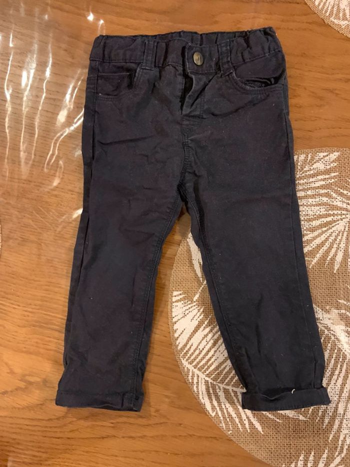 Pantalon noir 12 mois