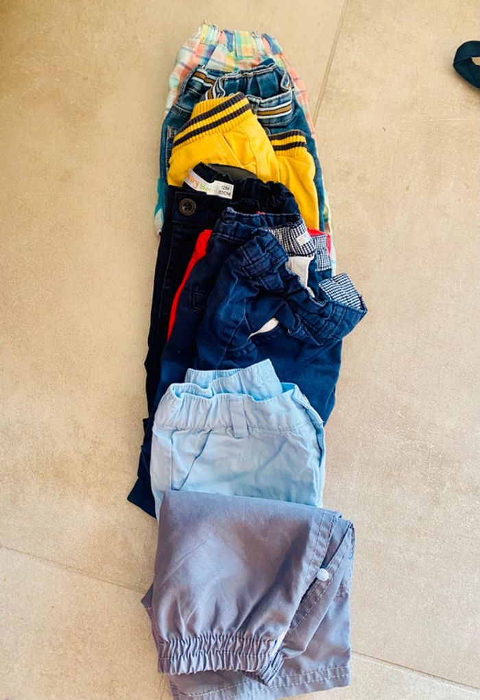 Lot de 8 short 12 mois
