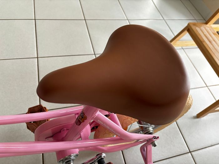 Vélo enfant rose 14 pouces - photo numéro 4