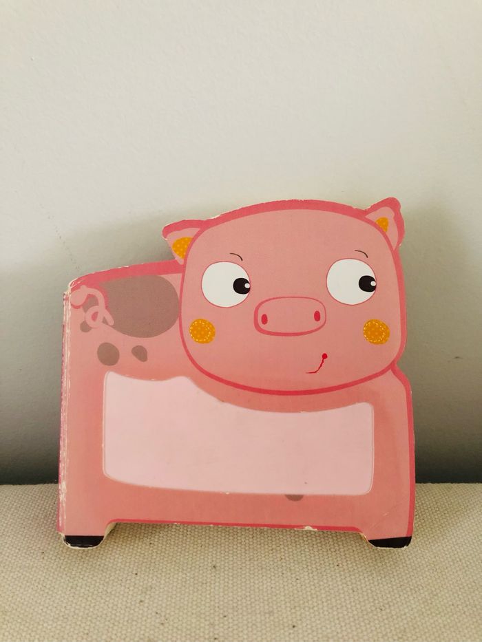 Petit livre bébé petit cochon append les cris des animaux