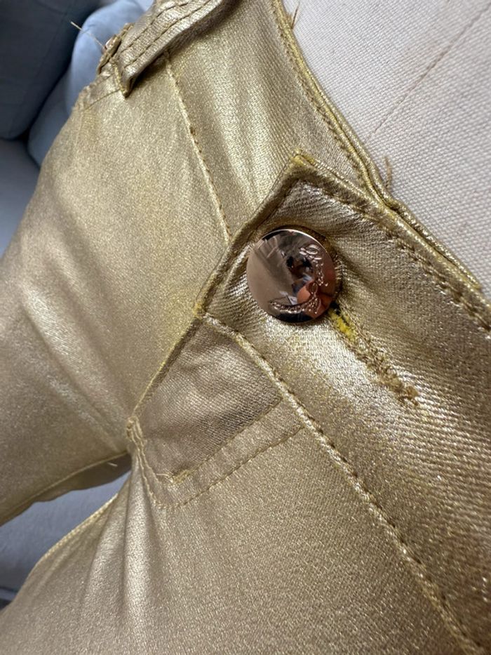 Pantalon doré pour femme - photo numéro 5