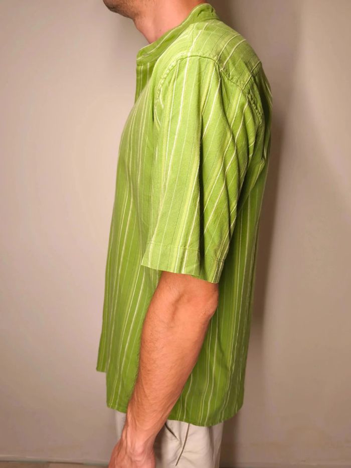Chemise Warren & Parker Homme Taille M Vert - photo numéro 3