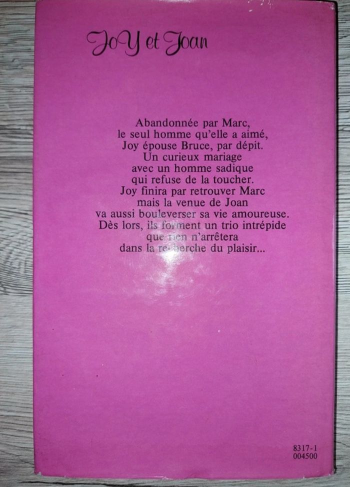 Livre Joye et Joan - photo numéro 2