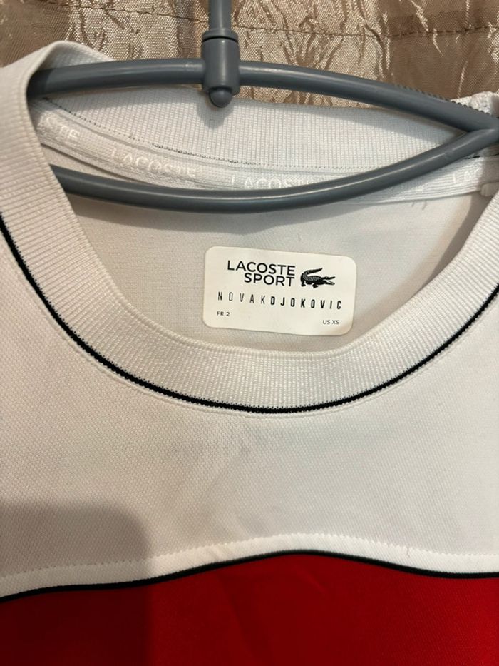 T-shirt Lacoste homme – excellent état - photo numéro 3