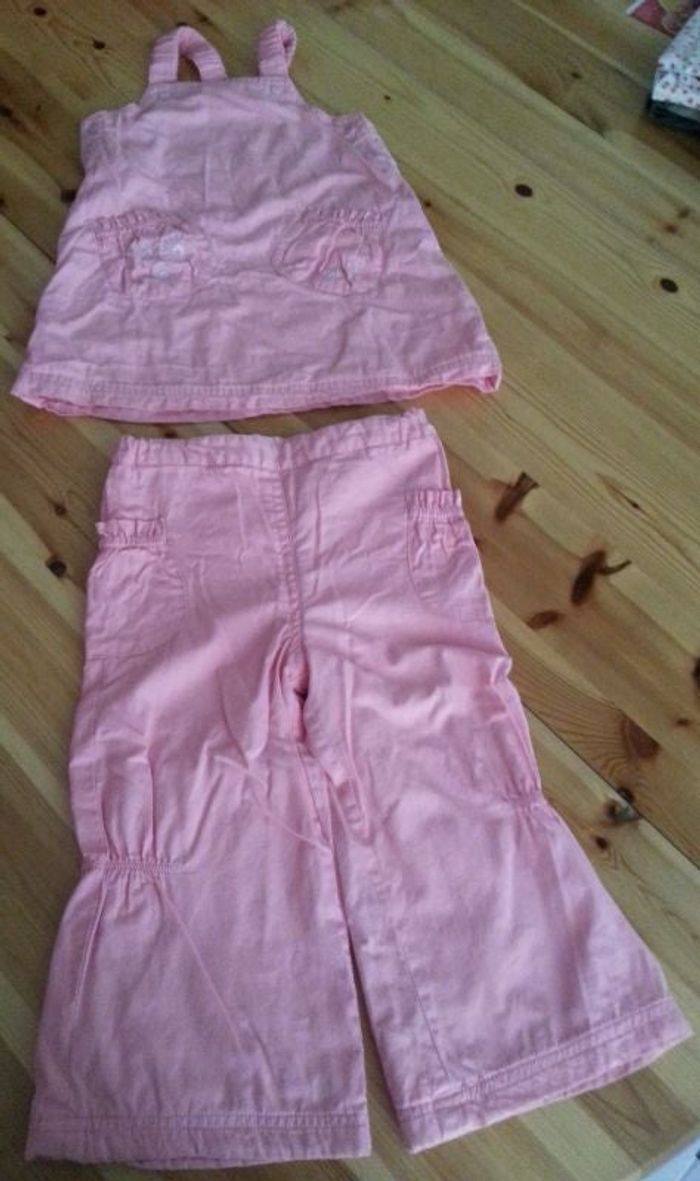 Ensemble fille 18 mois pantalon débardeur