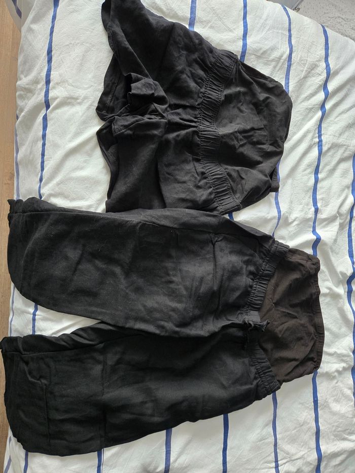 Lot pantalons + short de grossesse - photo numéro 3
