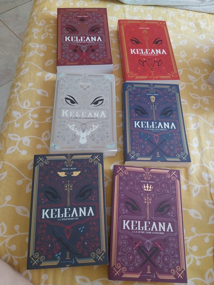 6 Romans Keleana tomes 0.5 à 5- Sarah J. Maas La Martinière - photo numéro 5