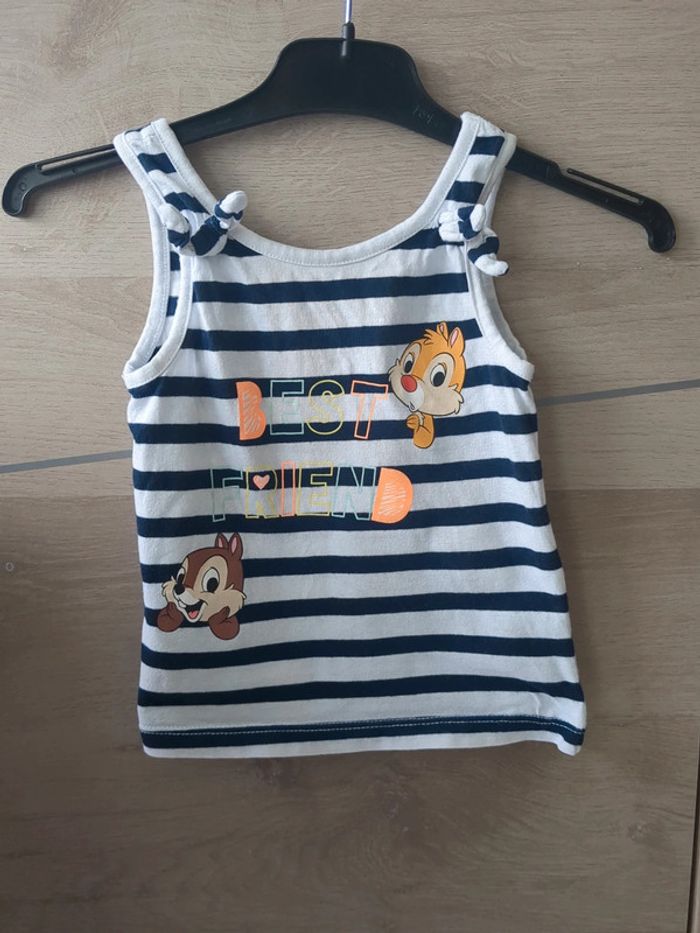 Débardeur tic et tac Disney 3 ans