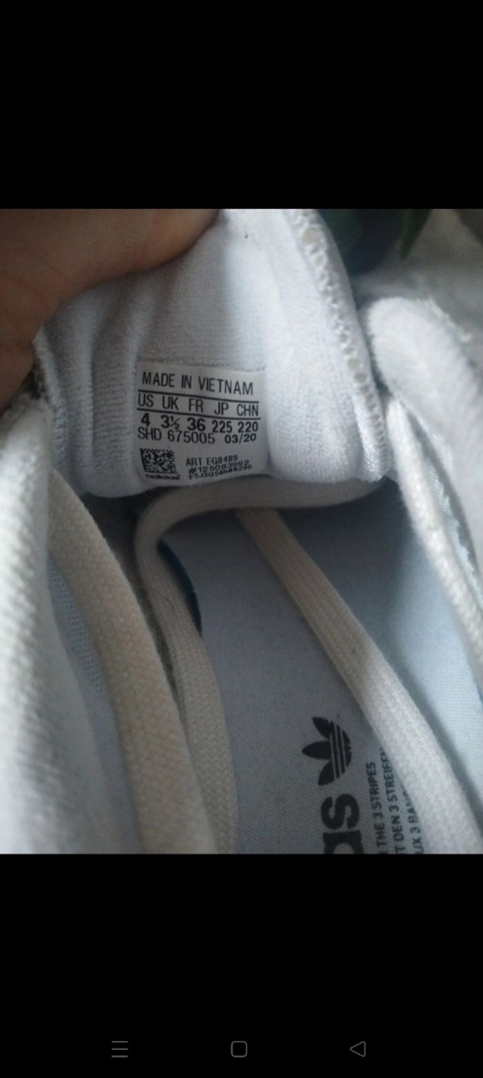 Basket adidas femme/36 - photo numéro 7