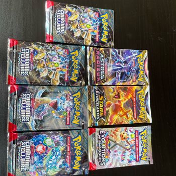 Lot 7 boosters Pokémon