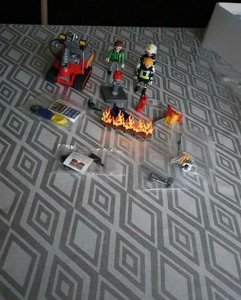 Playmobil scanette incendie