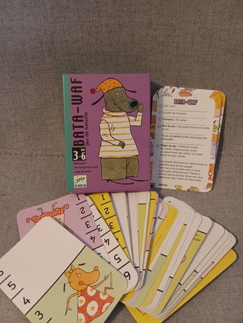 Jeu de cartes Bata waf de djeco