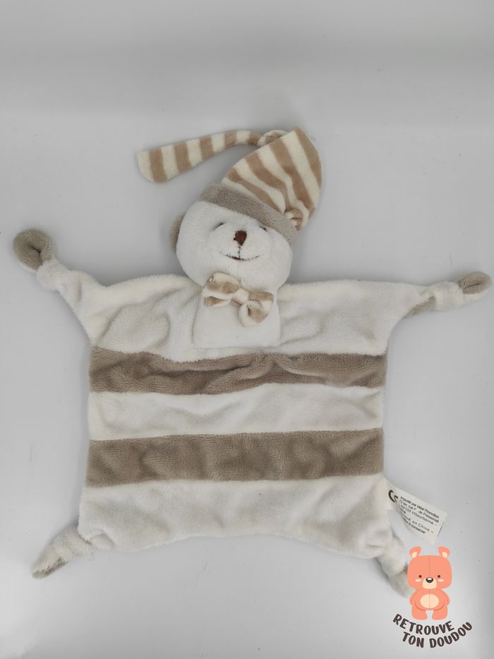 Doudou Plat Ours Crédit Mutuel