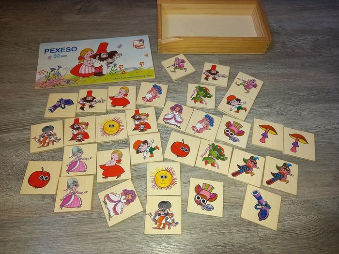 jeux en bois des paires pour mémoire - photo numéro 3