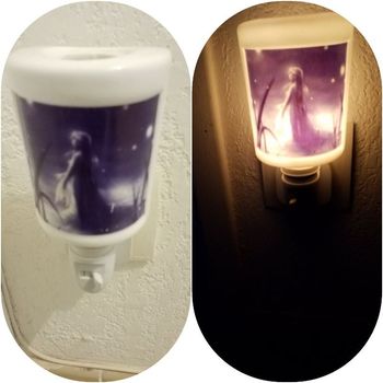 veilleuse chambre  d'enfant  fonction marche arrêt   très bon état