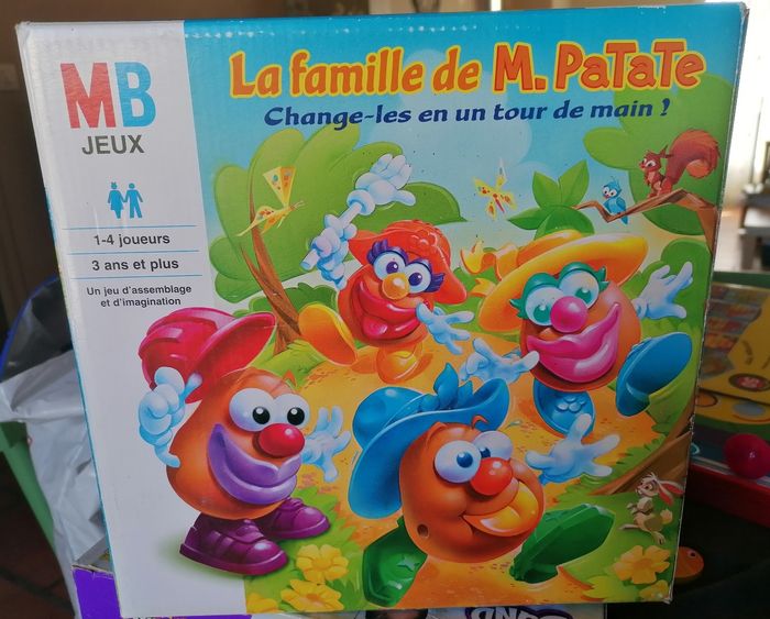 Jeu la famille de mr patate