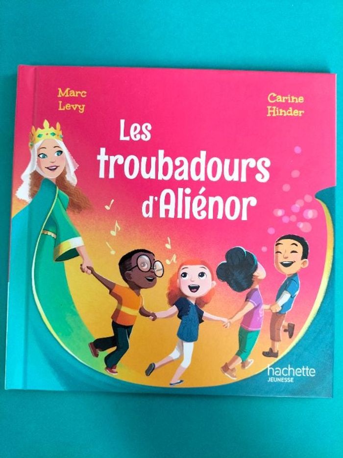 Livre enfant Les troubadours d'Aliénor