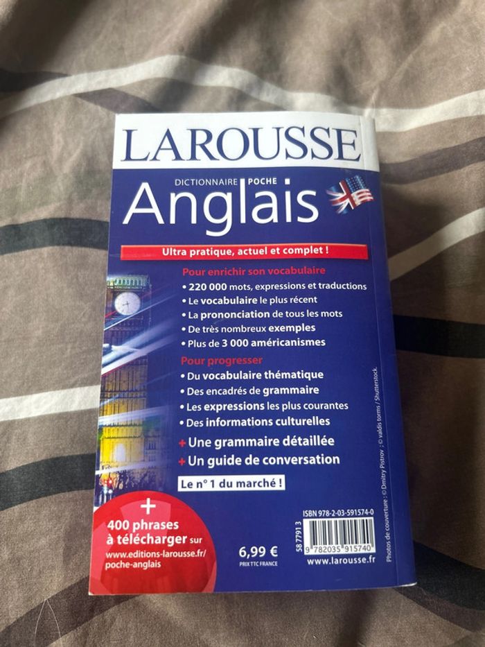 Dictionnaire anglais - photo numéro 3