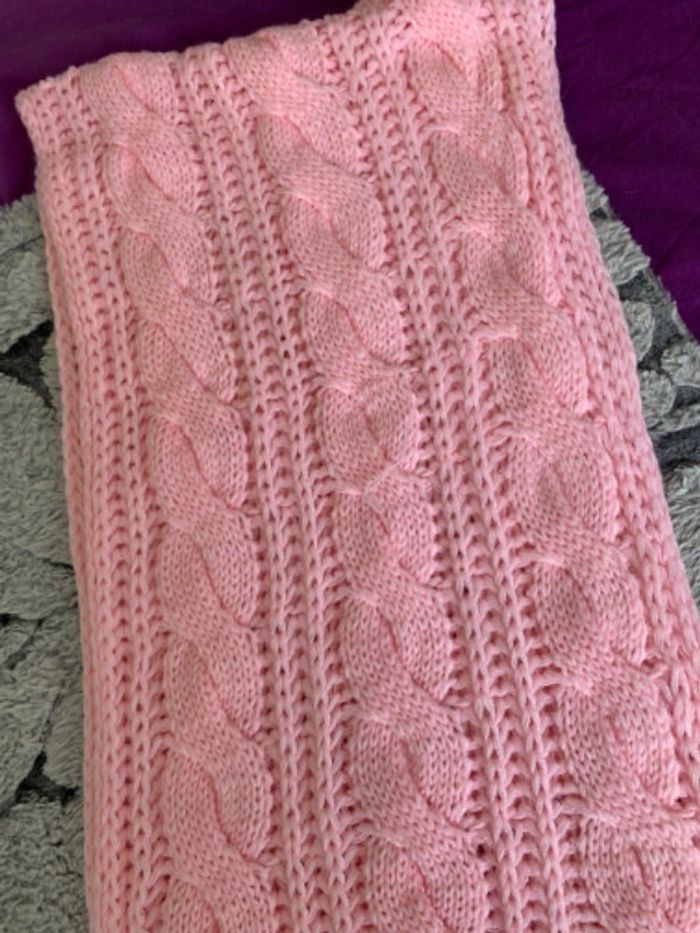 Grande écharpe lainage