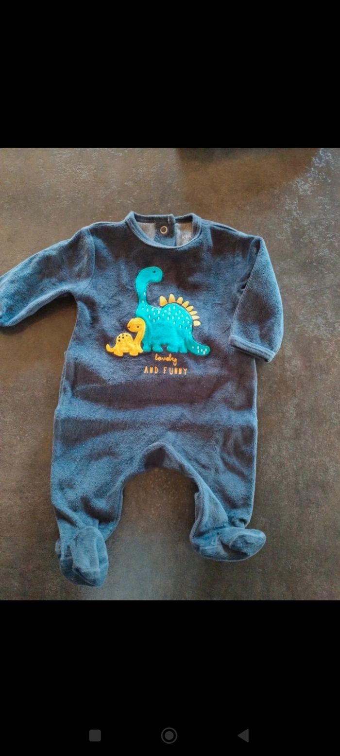 Lot de 5 pyjamas garçon taille 1 mois - photo numéro 2