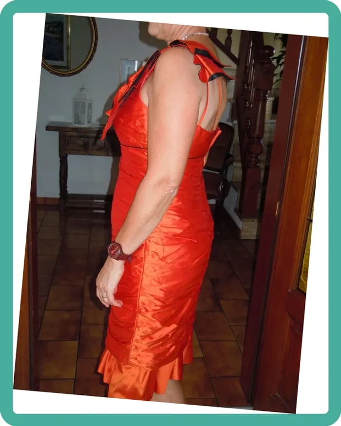 Robe de cocktail Linea Raffaeli, taille L / 40 - photo numéro 3