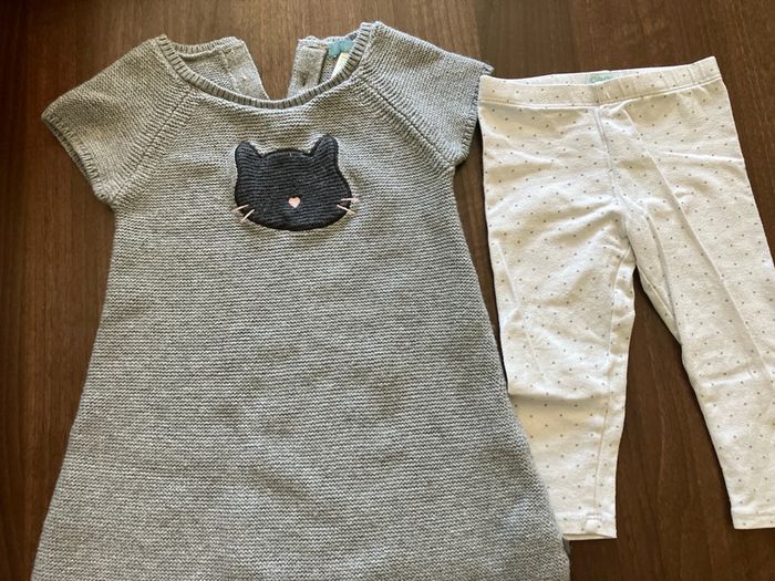 Robe pull legging 18 mois