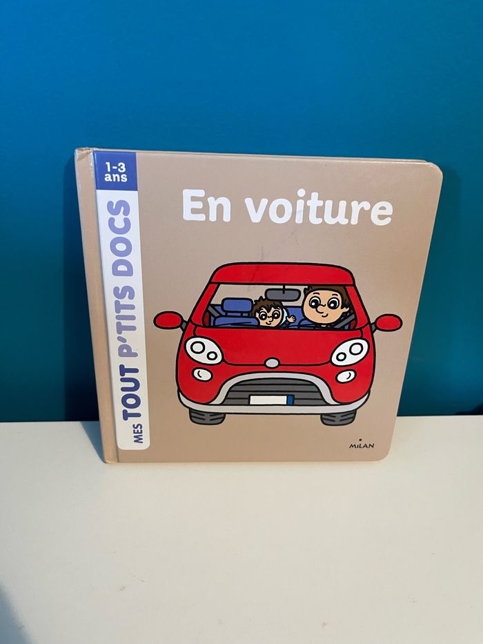 Livre mes p’tits docs en voiture 1/3 ans