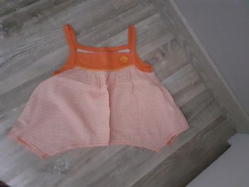 Tunique à bretelles sans manches orchestra 4ans fille