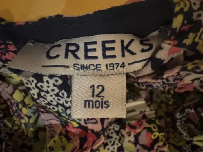 Robe Creeks 12 mois + bandeau - photo numéro 2