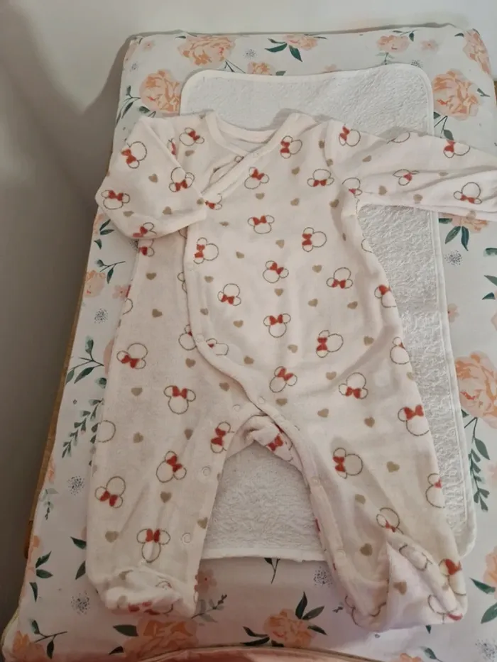 Lot 2 pyjamas minie bébé fille orchestra - photo numéro 3