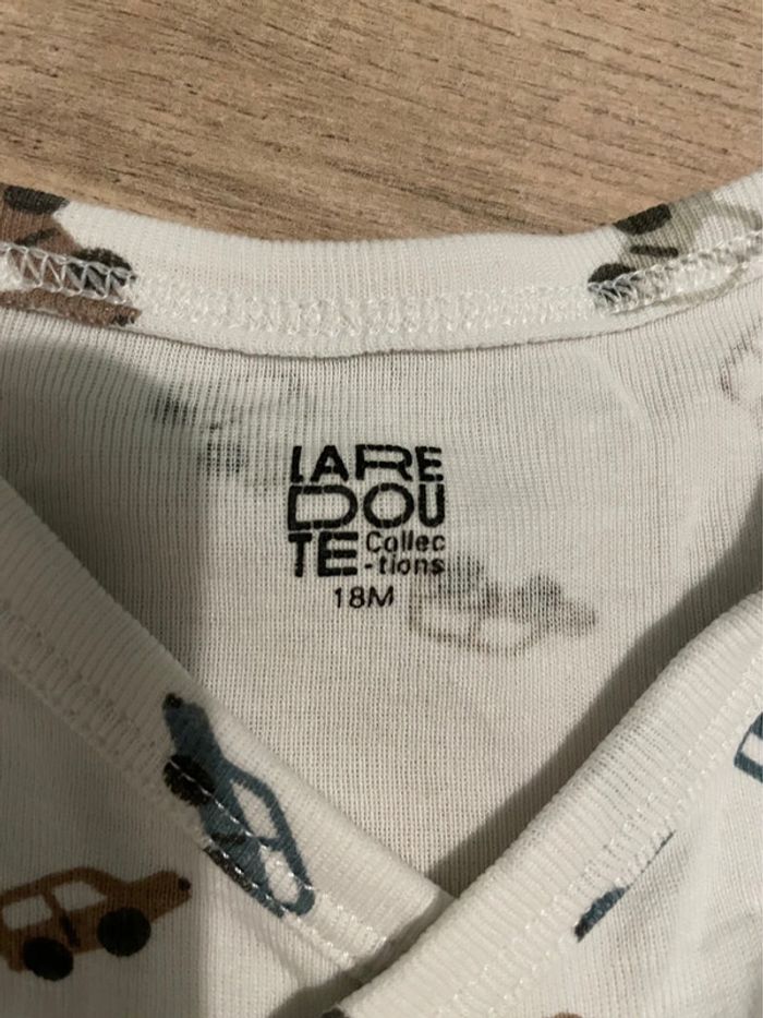 Lot 3 bodies La redoute taille 18mois - photo numéro 3