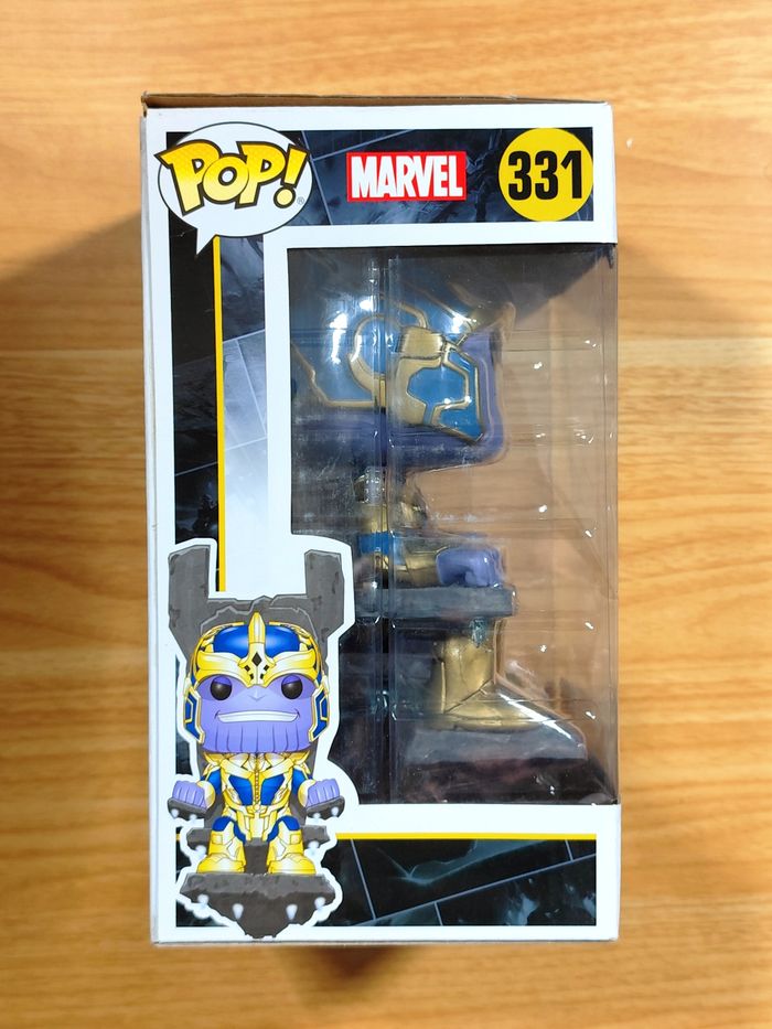 Funko Pop! Thanos With Throne 331 - Marvel Studios 10 Ans - Hot Topic EXCLU - photo numéro 4