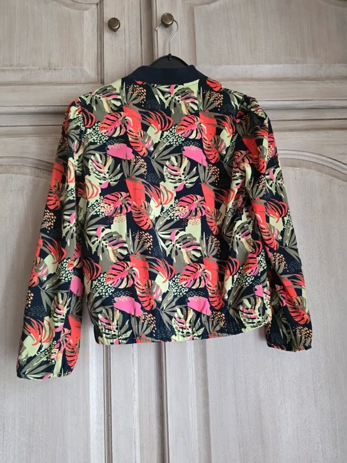 Veste fleurie et colorée basic needs by name it 11 12 ans - photo numéro 4