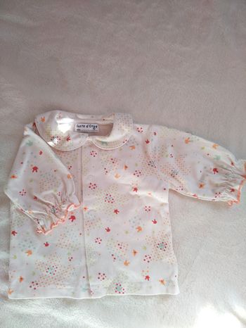 Chemisier fille 3 mois