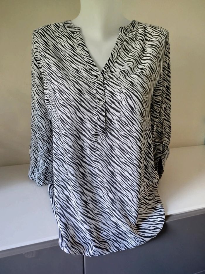 #chemise#motif zèbre