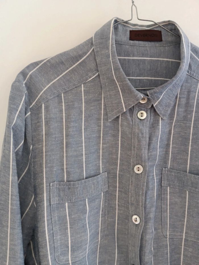 Veste chemise ceinturée Légère Devernois - photo numéro 3