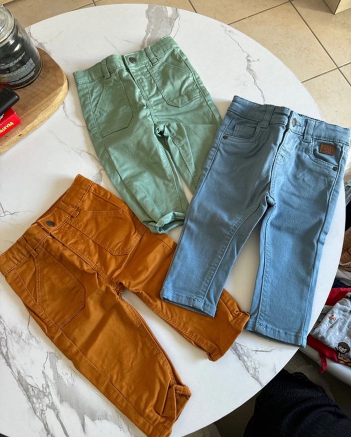 lot pantalons 6 mois
