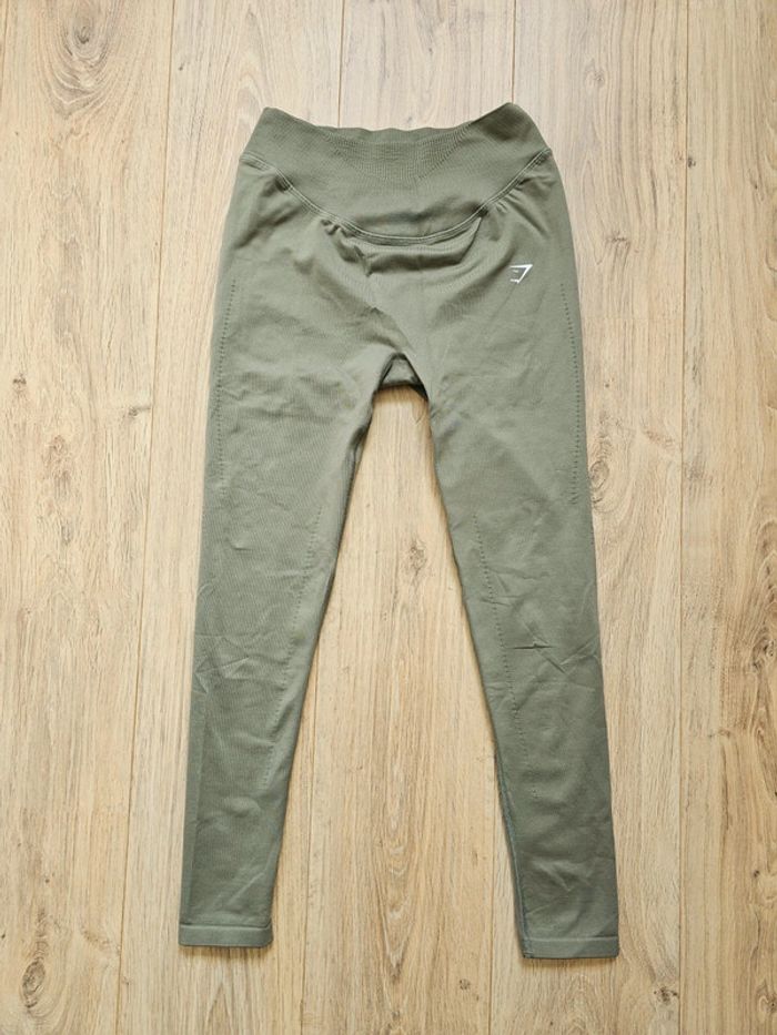 Legging Gymshark kaki M femme comme neuf - photo numéro 4