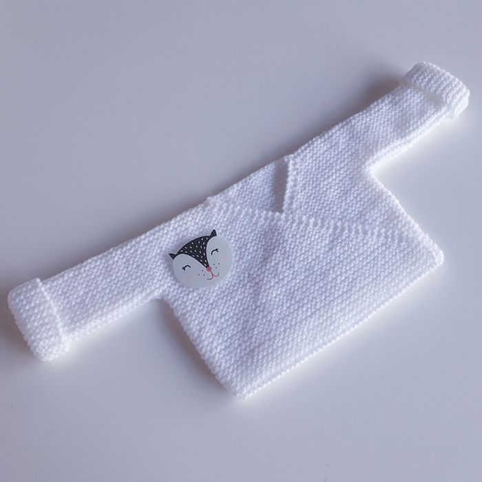 Brassière kimono bleue animal écureuil 🐿