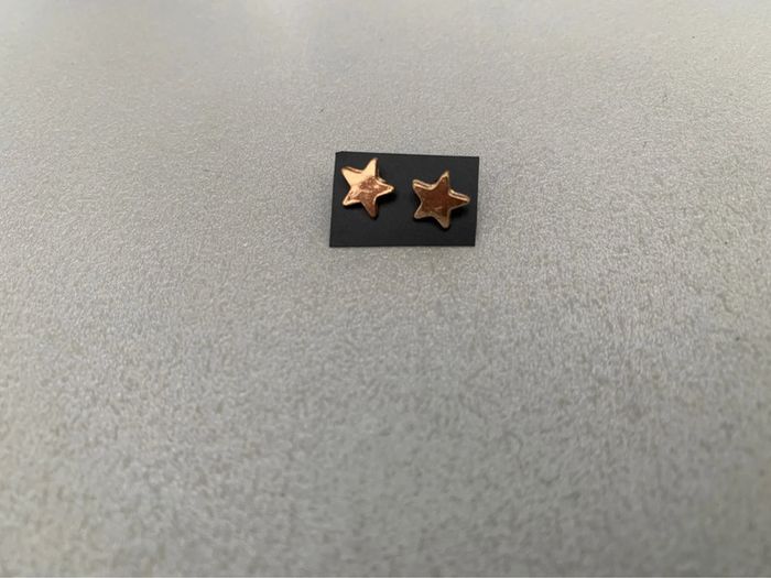 Boucles d’oreilles étoile fantaisie