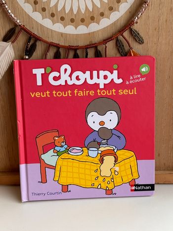 Livre tchoupi veut tout faire tout seul 
