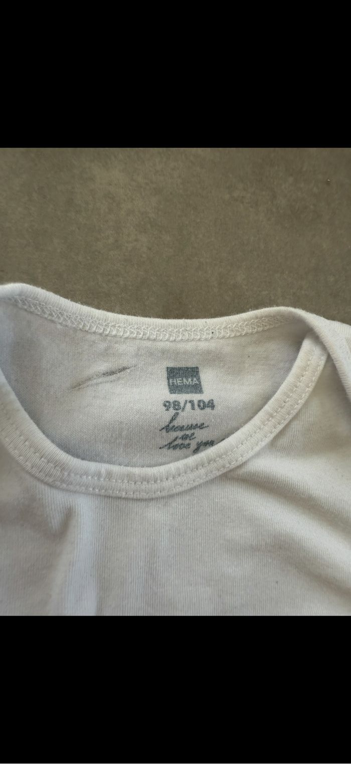 Body Hema manches longues mixte 3-4 ans - photo numéro 5