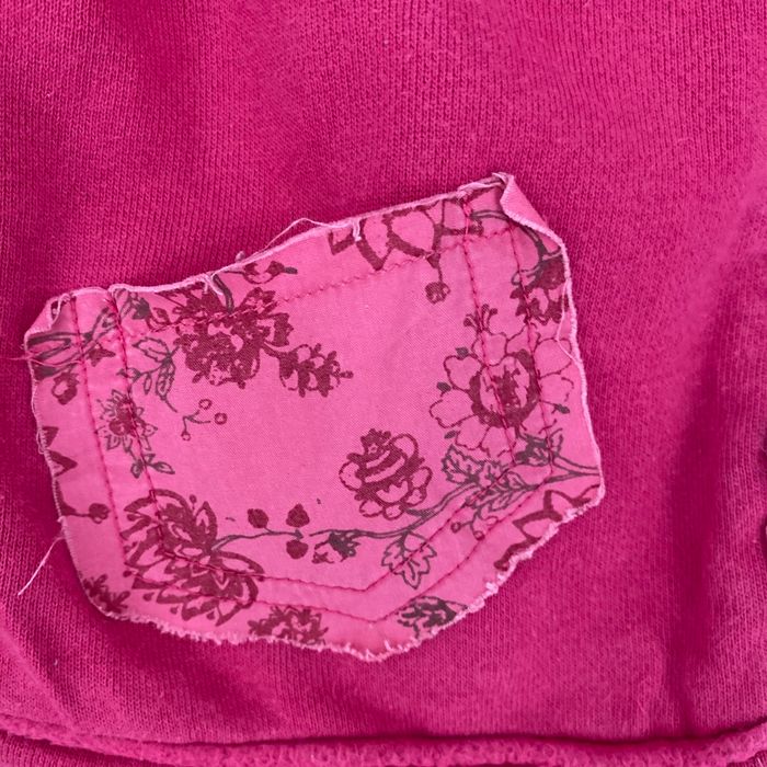 Gilet zippé avec capuche rose taille 23 mois - photo numéro 2
