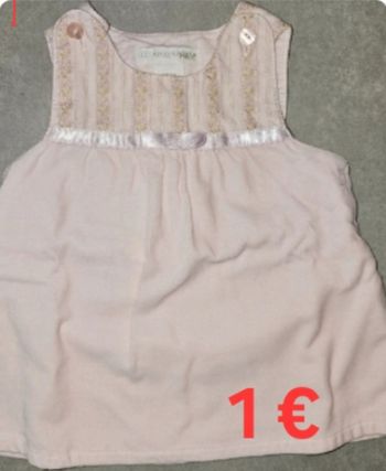 Robe naissance neuve 50 cm