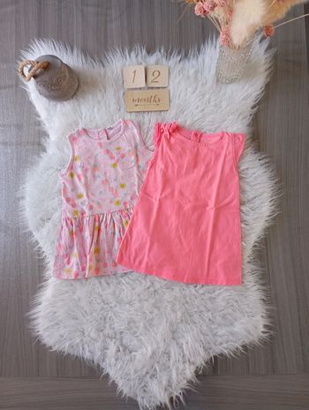 Lot deux robe légère 12m
