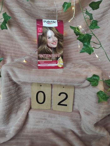 Coloration blond foncé 