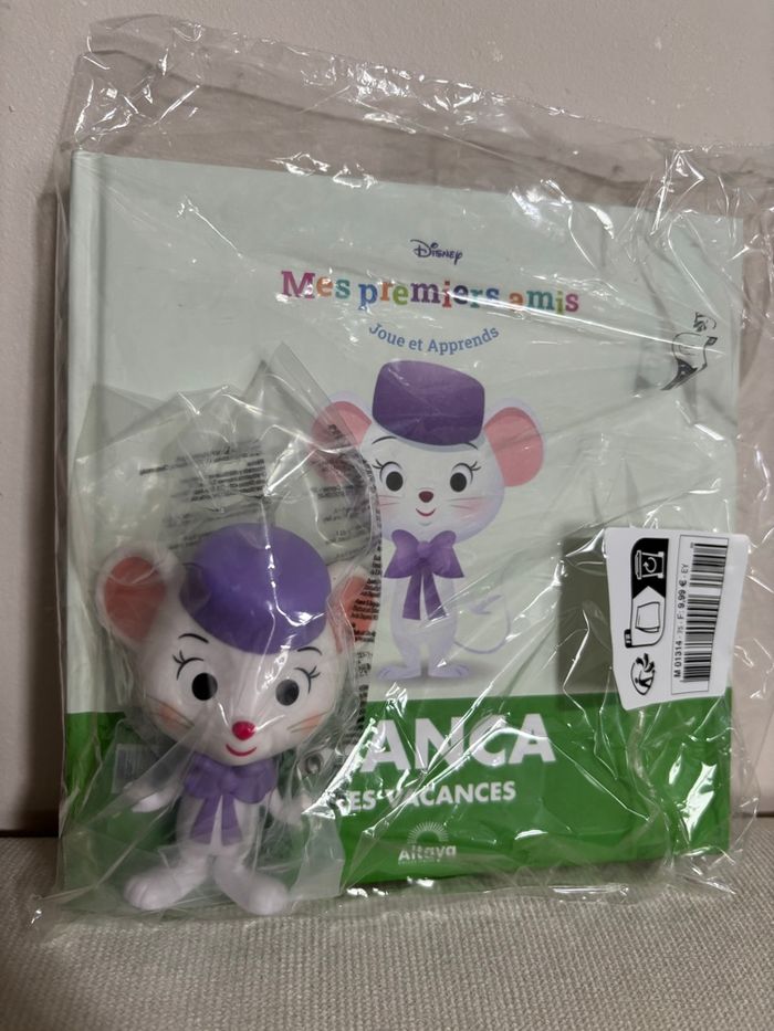Figurine + Livre Bianca n 69 Mes Premiers Amis Disney Altaya