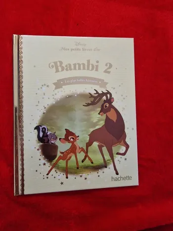 Livre 57 mes petits livres d'or Disney bambi 2